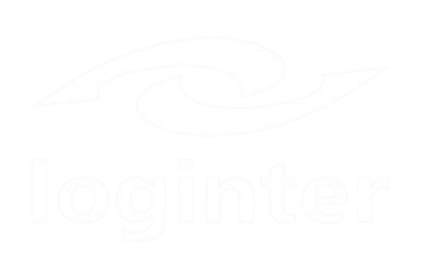 Logo de Loginter, empresa de logística que confía en Sitecno para sus soluciones tecnológicas corporativas.