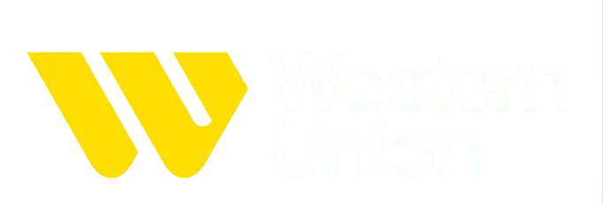 Logo de Western Union, empresa global de servicios financieros que confía en Sitecno para sus soluciones tecnológicas corporativas.