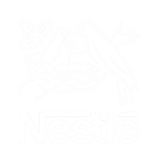Logo de Nestlé, empresa líder en alimentos y bebidas y cliente corporativo de Sitecno.